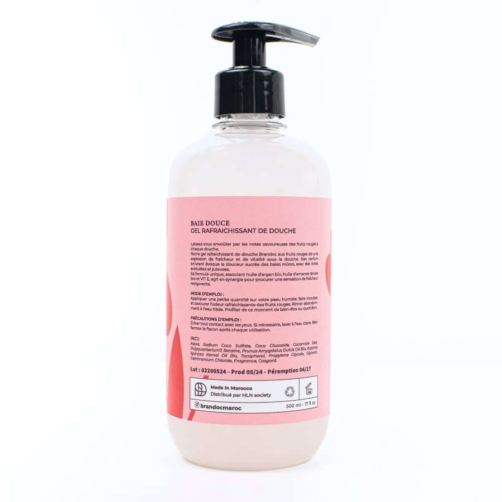 Baie Douce – Gel Rafraîchissant De Douche