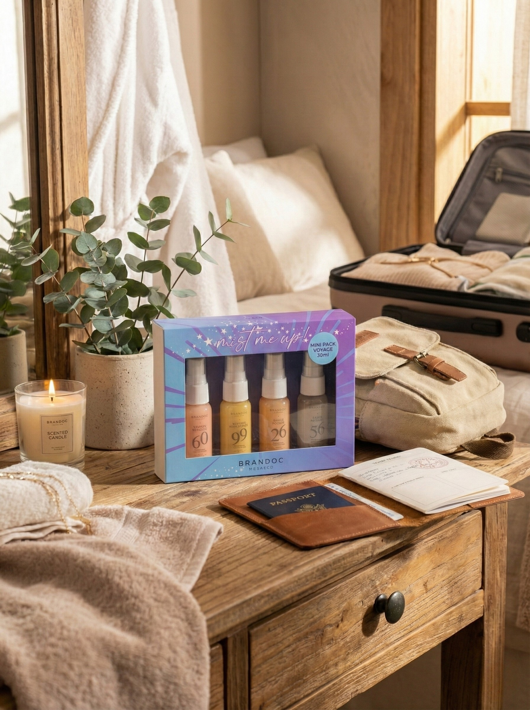 Mist Me UP – Votre Coffret Personnalisé de Brumes Parfumées