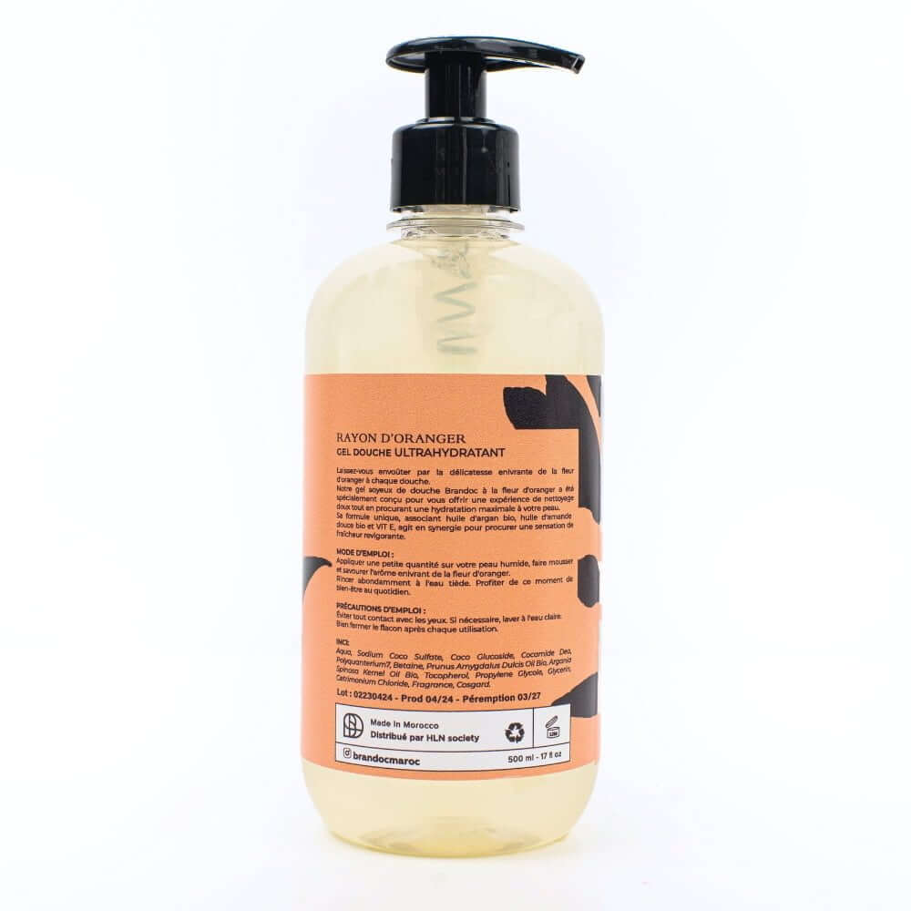 RAYON d’oranger – Gel Douche ULTRAHYDRATANT